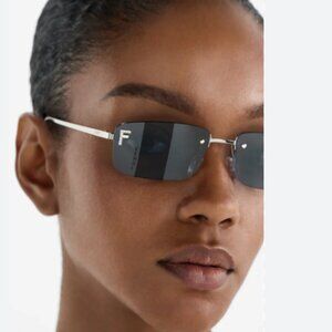 NEW FE4172US 16X BLUE SILVER UNISEX SUNGLASSES FENDI FE4172US